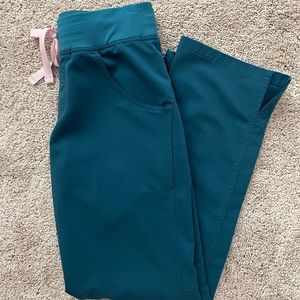 FIGS XXS/P Caribbean Blue Kade Scrub Pants